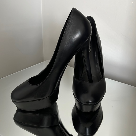 Aldo Black Heel Size 38 - Picture 1 of 8